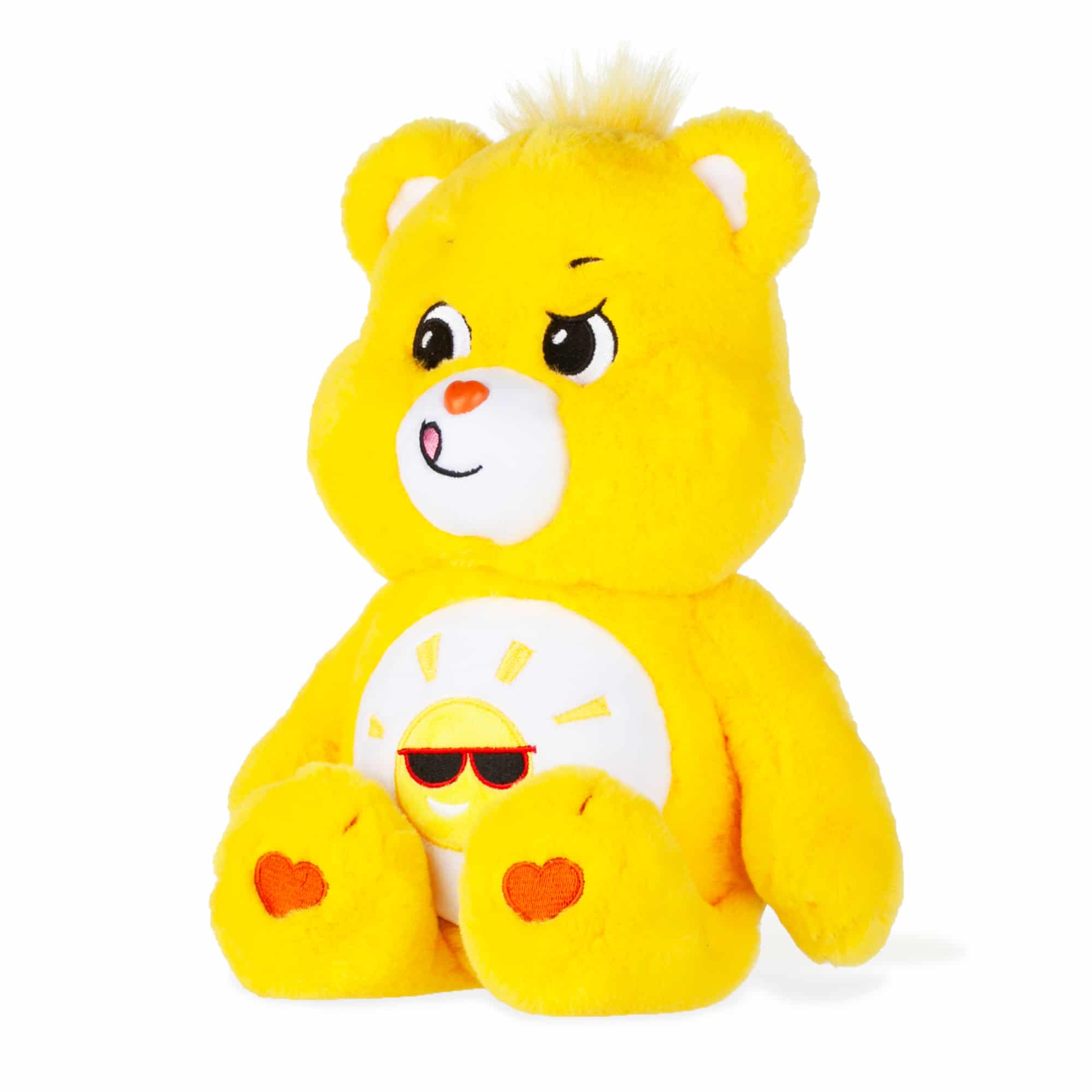 Schylling-Care Bears - Medium Plush-22400Y-Yellow - Funshine Bear-Legacy Toys