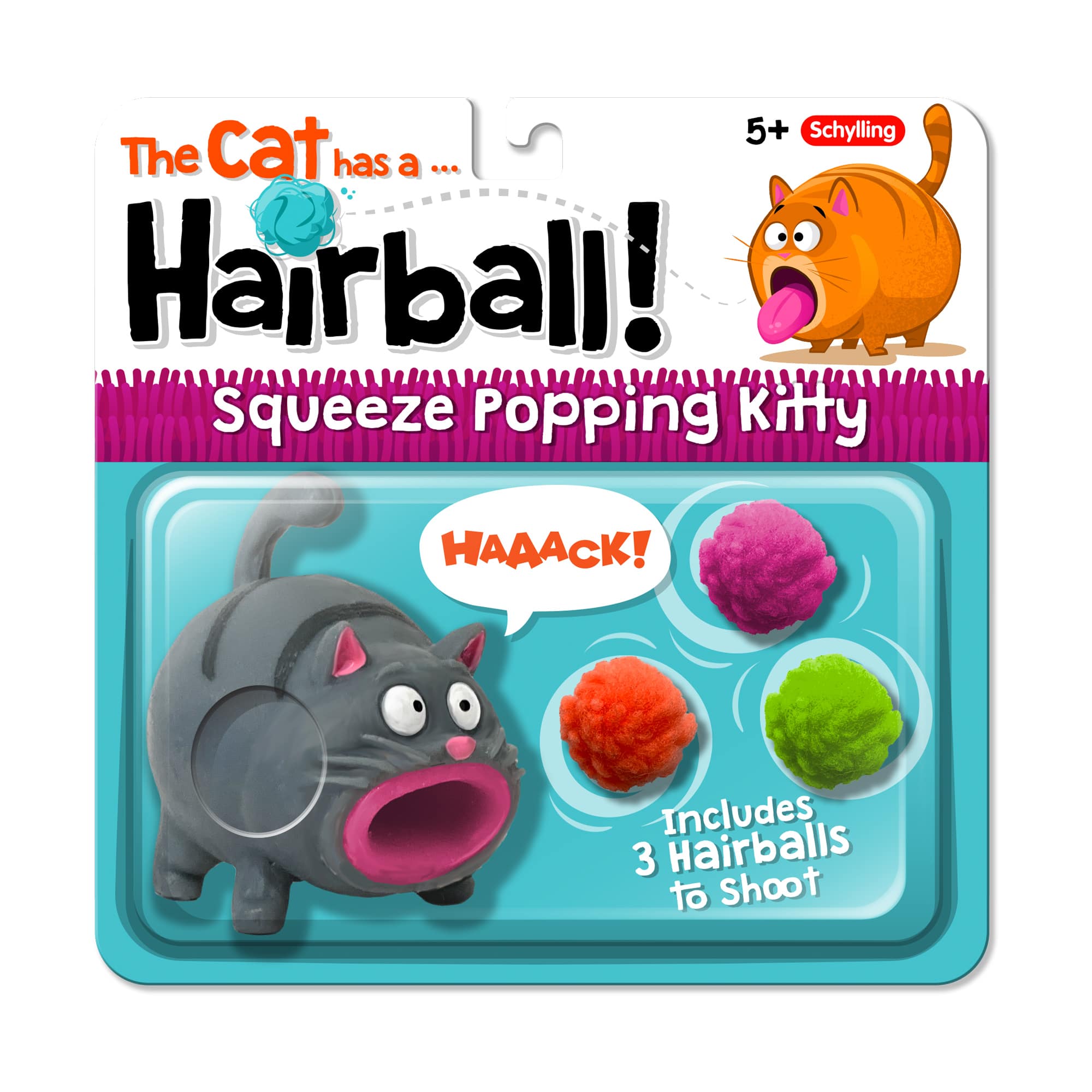 Schylling-Hairball Kitty-HRB-Legacy Toys