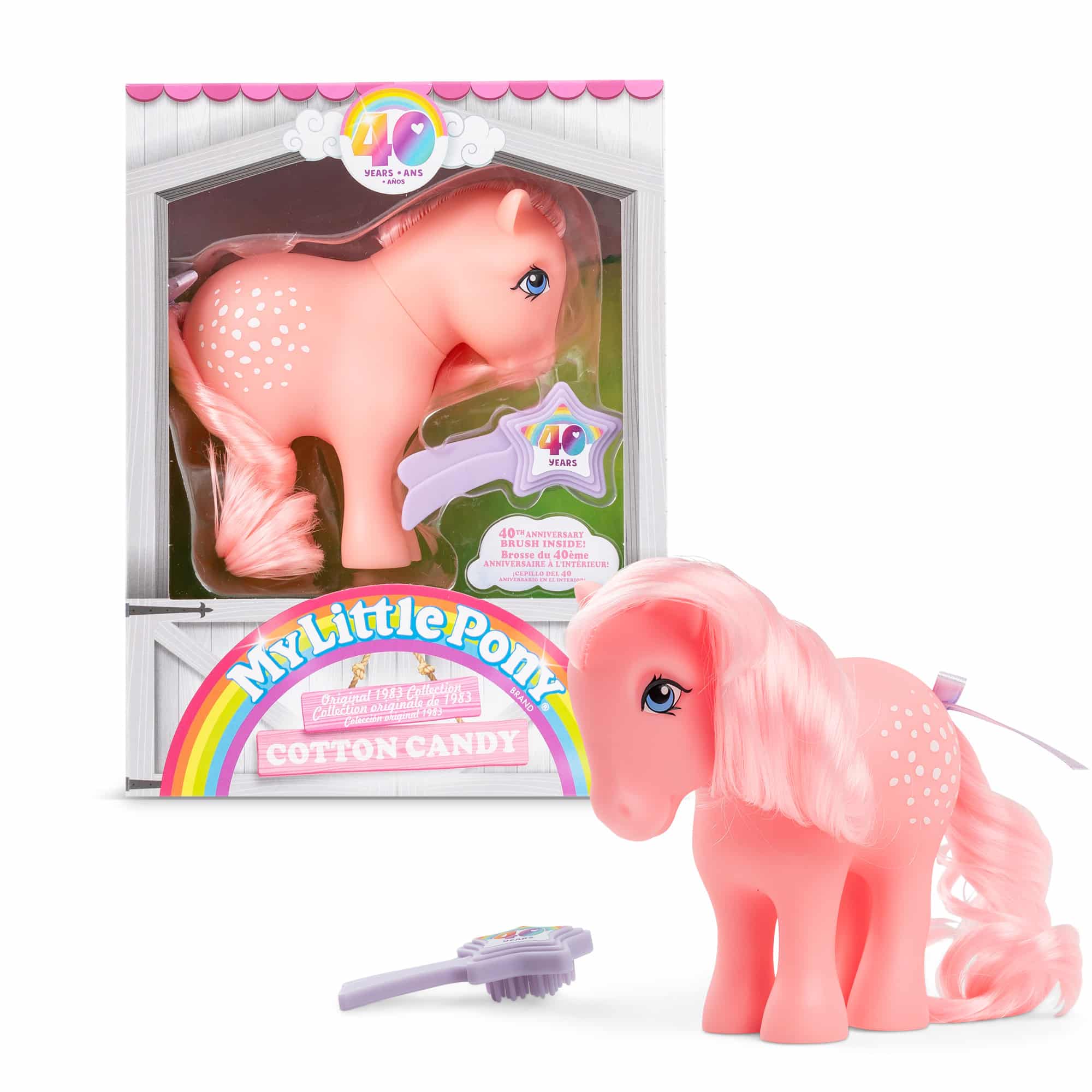 My Little Pony Rainbow Celebration Pinkie Pie, Izzy Moonbow, Rainbow Dash, Sunny Starscout, Twilight Sparkle & Minty Figure 6-Pack