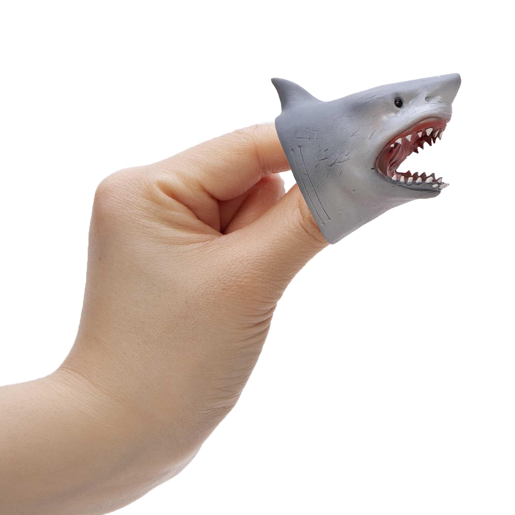 Schylling-Shark Baby Finger Puppet-SBFP-Legacy Toys