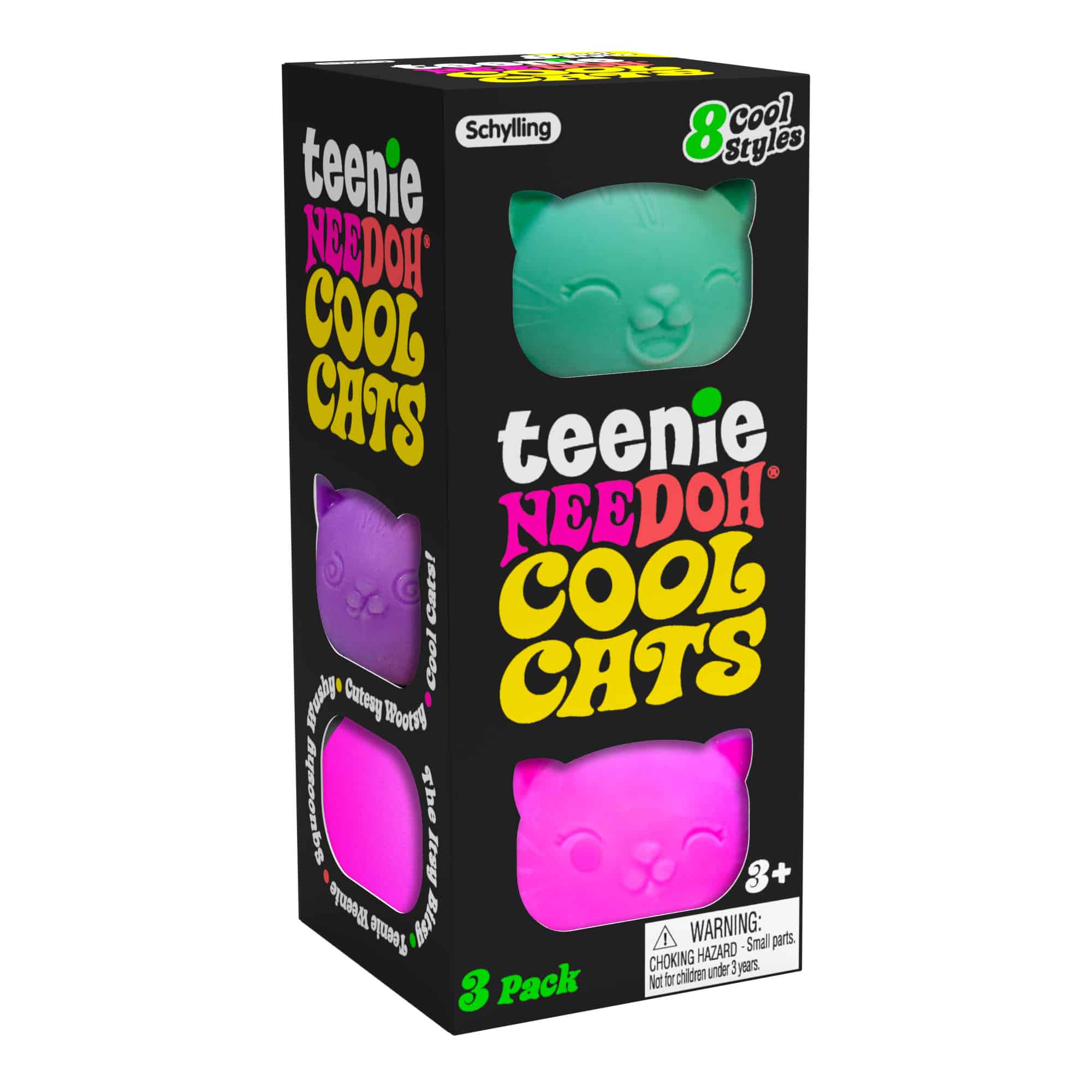 Schylling-Teenie Needoh Cool Cats-CCTND-Legacy Toys
