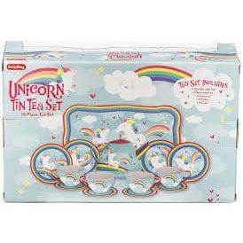 Schylling-Unicorn Tin Tea Set-UTTS-Legacy Toys