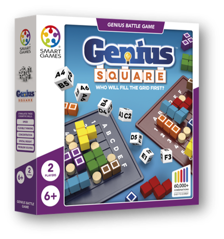 Smart Toys & Games-Genius Square-SGHP 001US-Legacy Toys