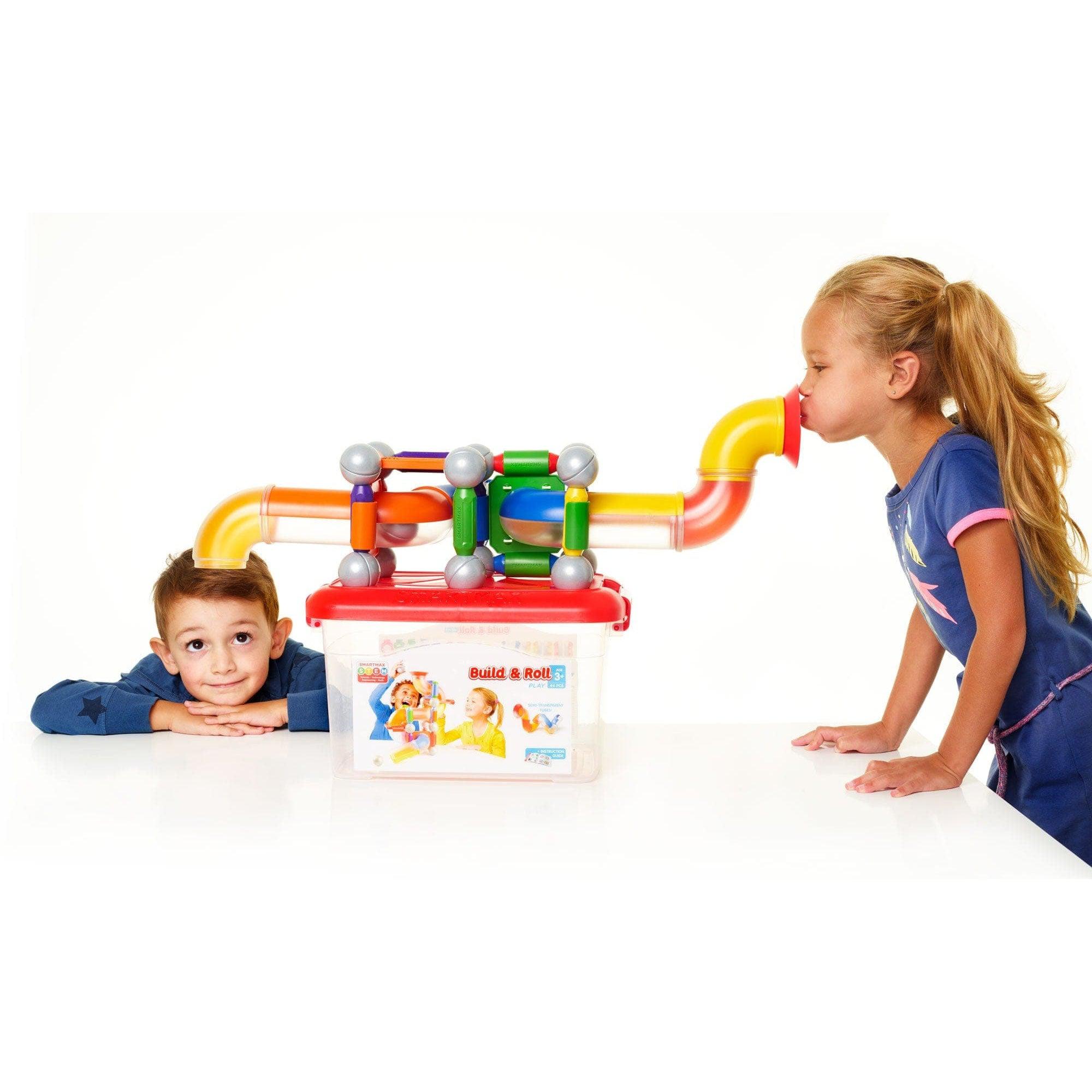 Smart Toys & Games-SmartMax Build & Roll-SMX909US-Legacy Toys