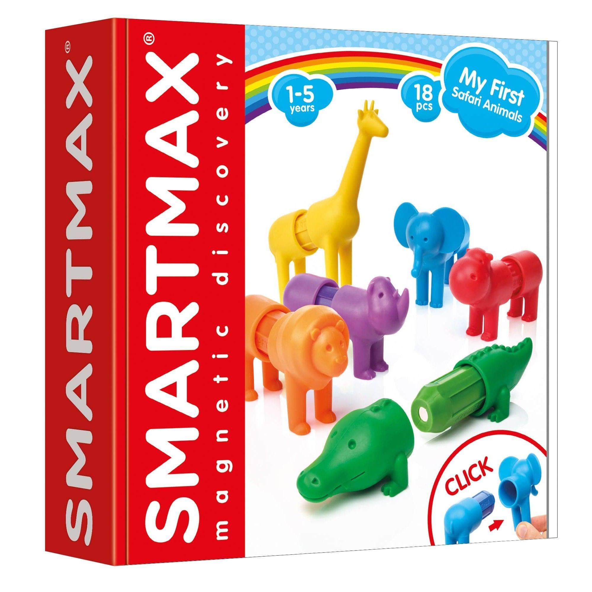 Smart Toys & Games-SmartMax My First Safari Animals-SMX220US-Legacy Toys