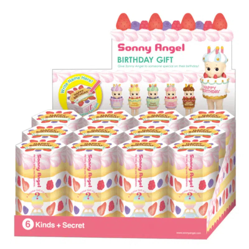 Sonny Angel-Sonny Angel Mini Figure: Birthday Gift Series-SAS-65319-Box of 12-Legacy Toys
