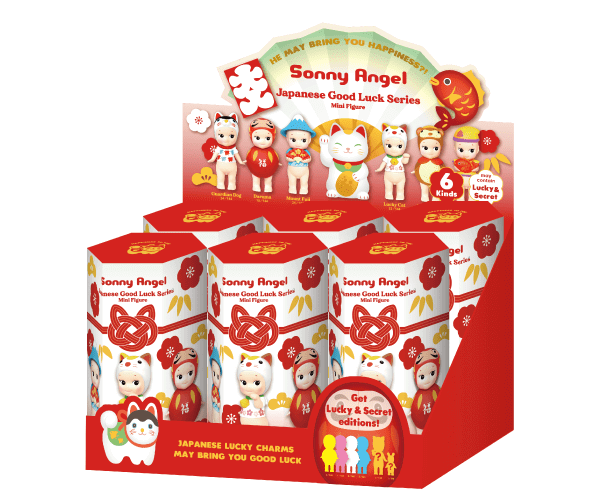 Sonny Angel-Sonny Angel Mini Figure: Japanese Good Luck Series 2023-SAS-65862-Box of 6-Legacy Toys