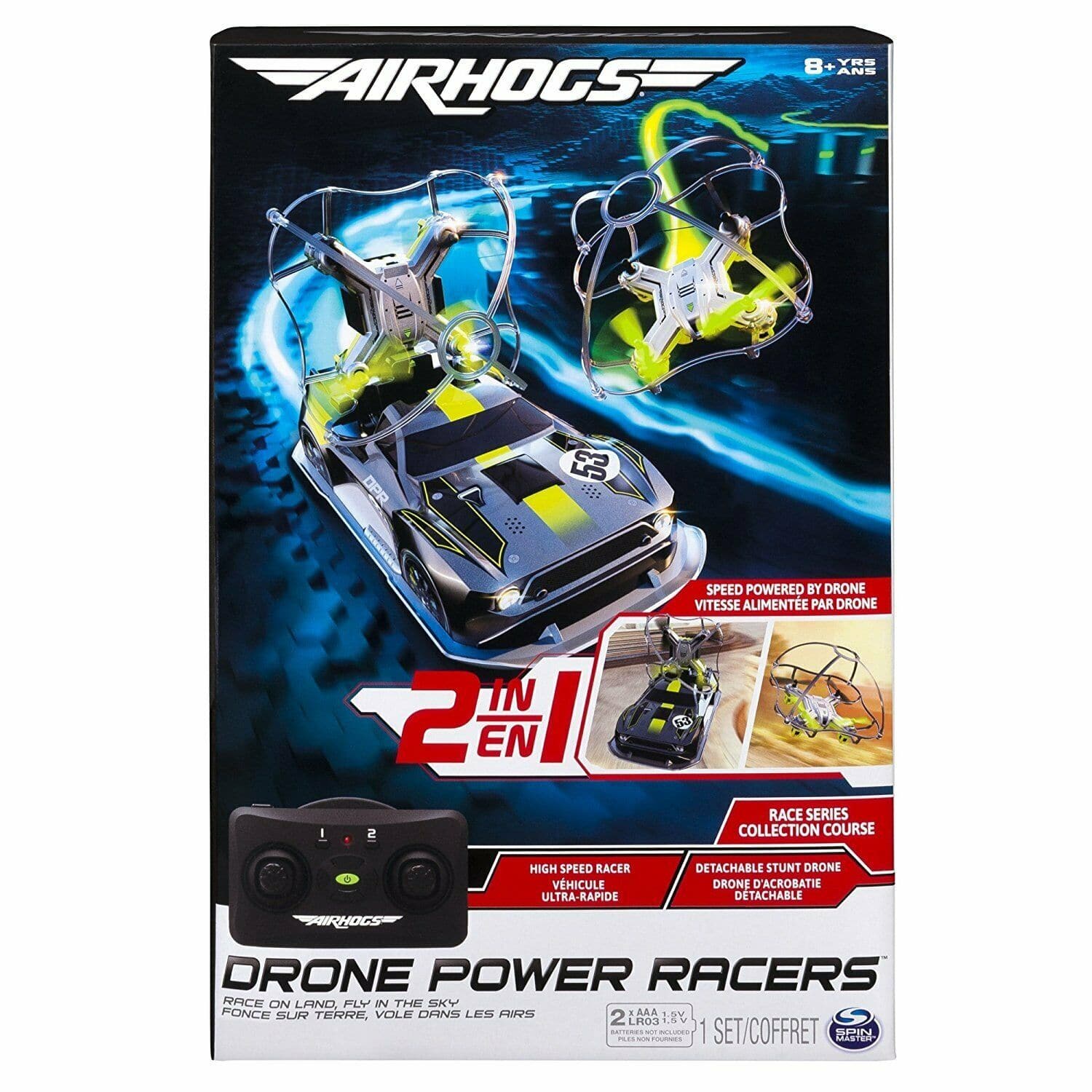 Spin Master-Airhogs Drone Power Racer--Legacy Toys