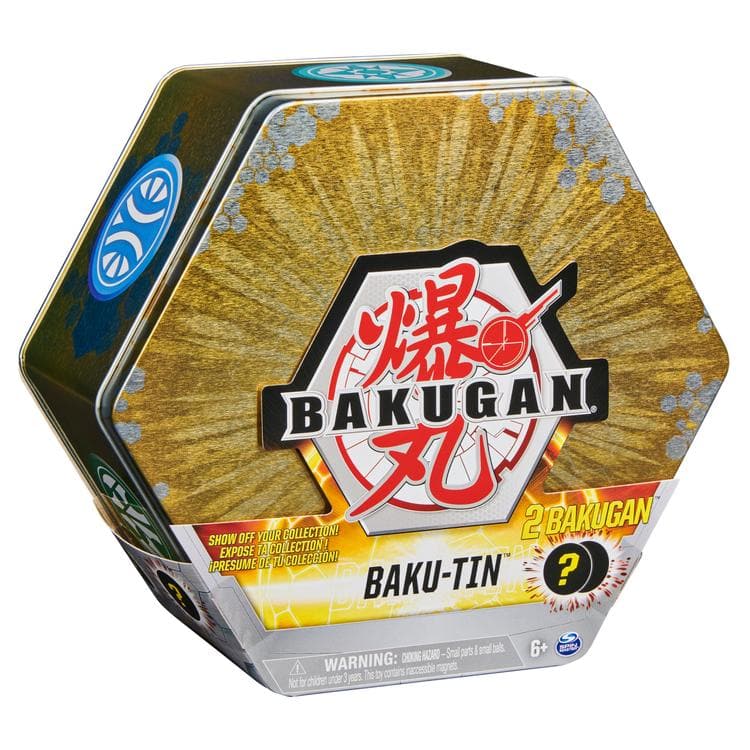 Spin Master-Bakugan: Baku-Tin-12837-Gold-Legacy Toys