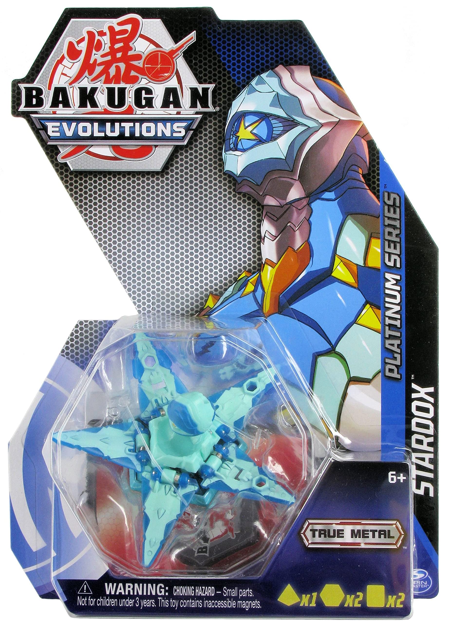 Spin Master-Bakugan Evolutions Platinum Series Season 4 - Stardox-20139204-Legacy Toys