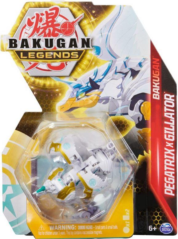 Bakugan Legends Pegatrix x Gillator 2-inch-Tall Collectible Action Figure and Trading Cards