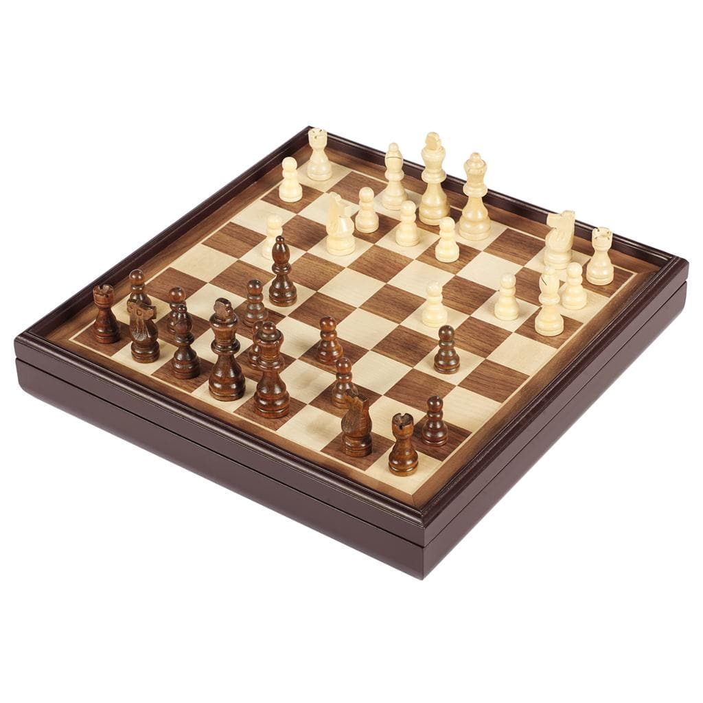 Spin Master-Cardinal Legacy Deluxe Wooden Chess & Checkers-6045313-Legacy Toys