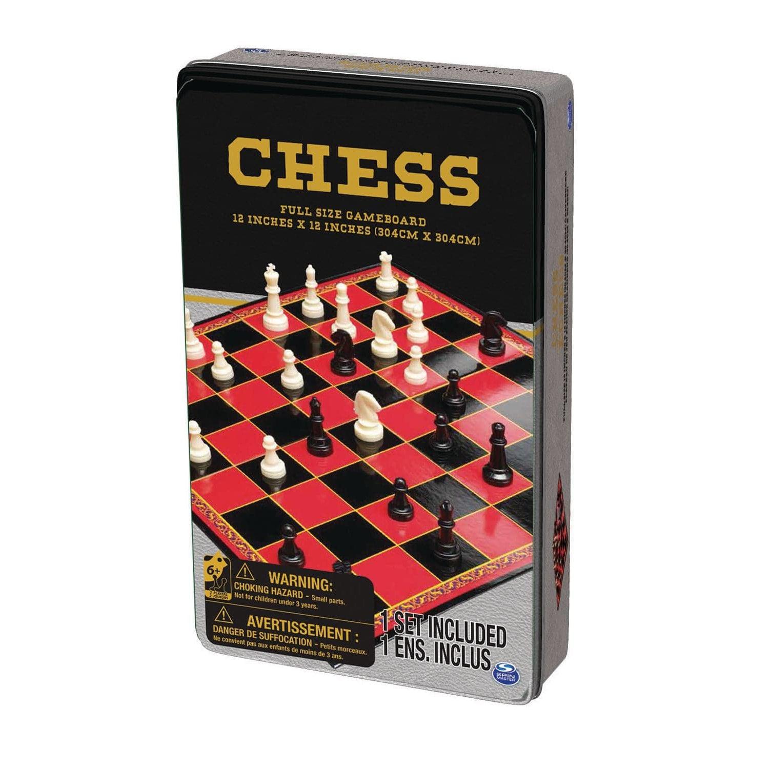 Spin Master-Chess In A Tin-6029404-Legacy Toys