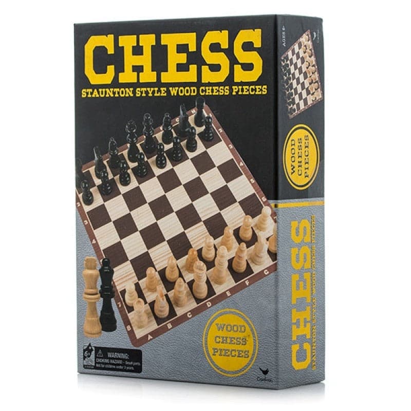 Spin Master-Classic Wood Chess Set-6062188-Legacy Toys