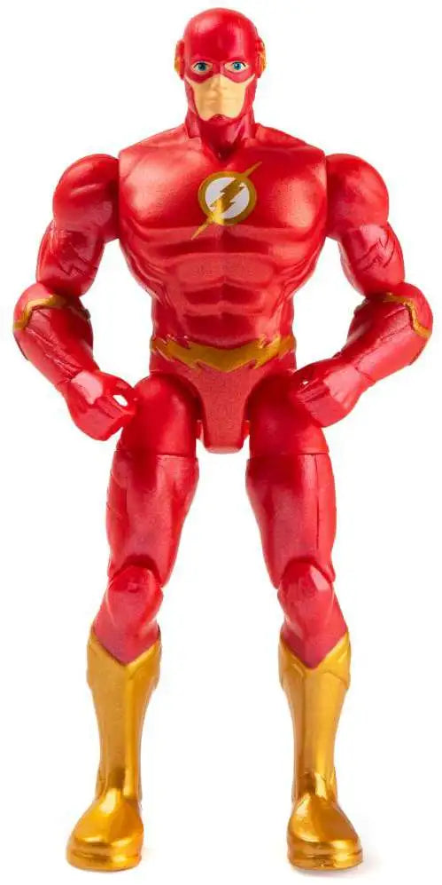 Spin Master-DC Comics, 4-Inch Action Figure with 3 Mystery Accessories-20137751-The Flash-Legacy Toys