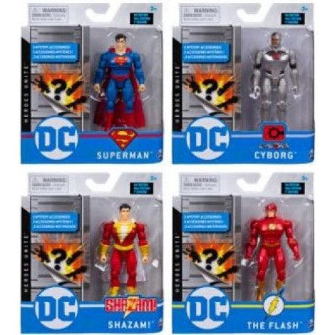 Spin Master-DC Comics, 4-Inch Action Figure with 3 Mystery Accessories--Legacy Toys
