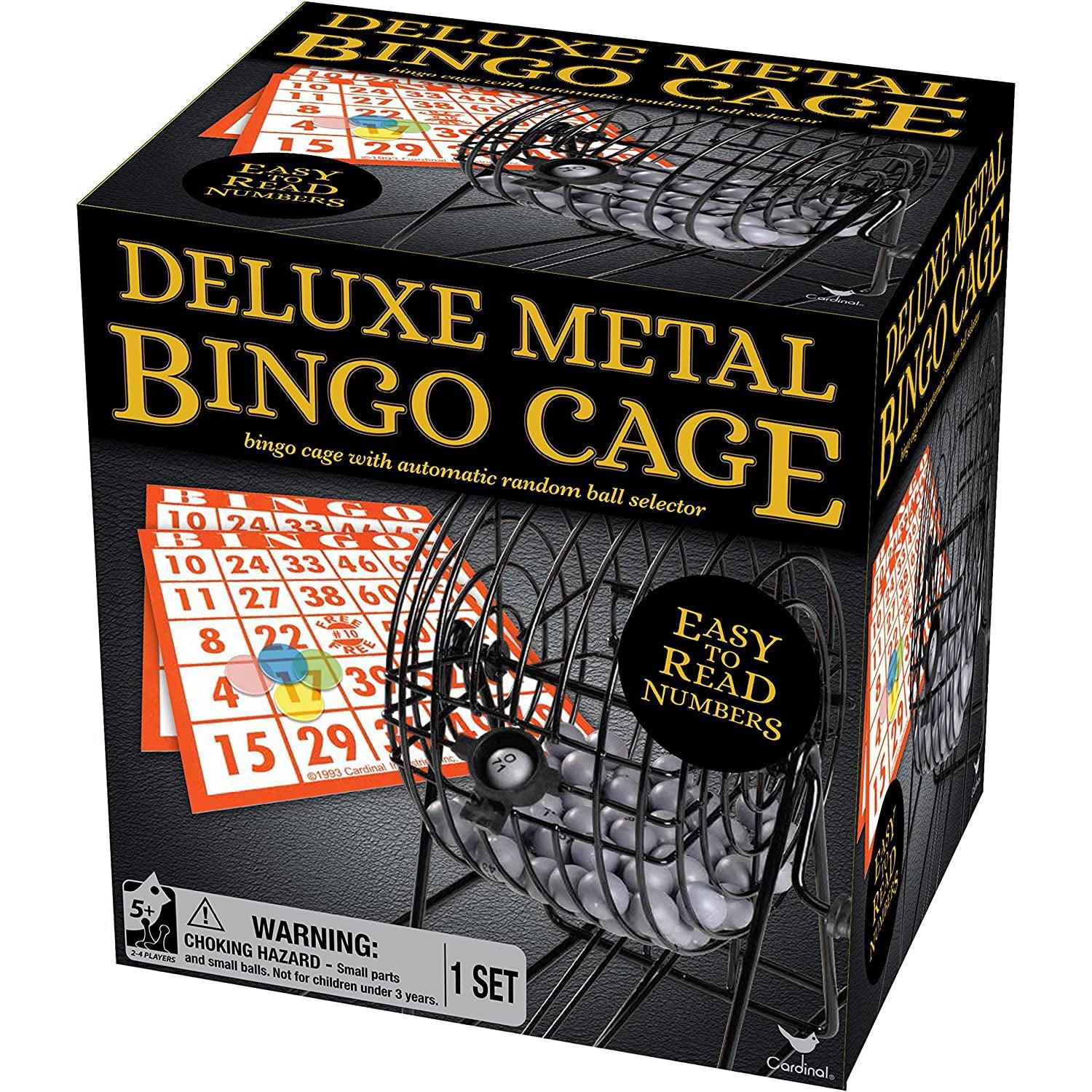 Spin Master-Deluxe Metal Bingo Cage Set-6059021-Legacy Toys