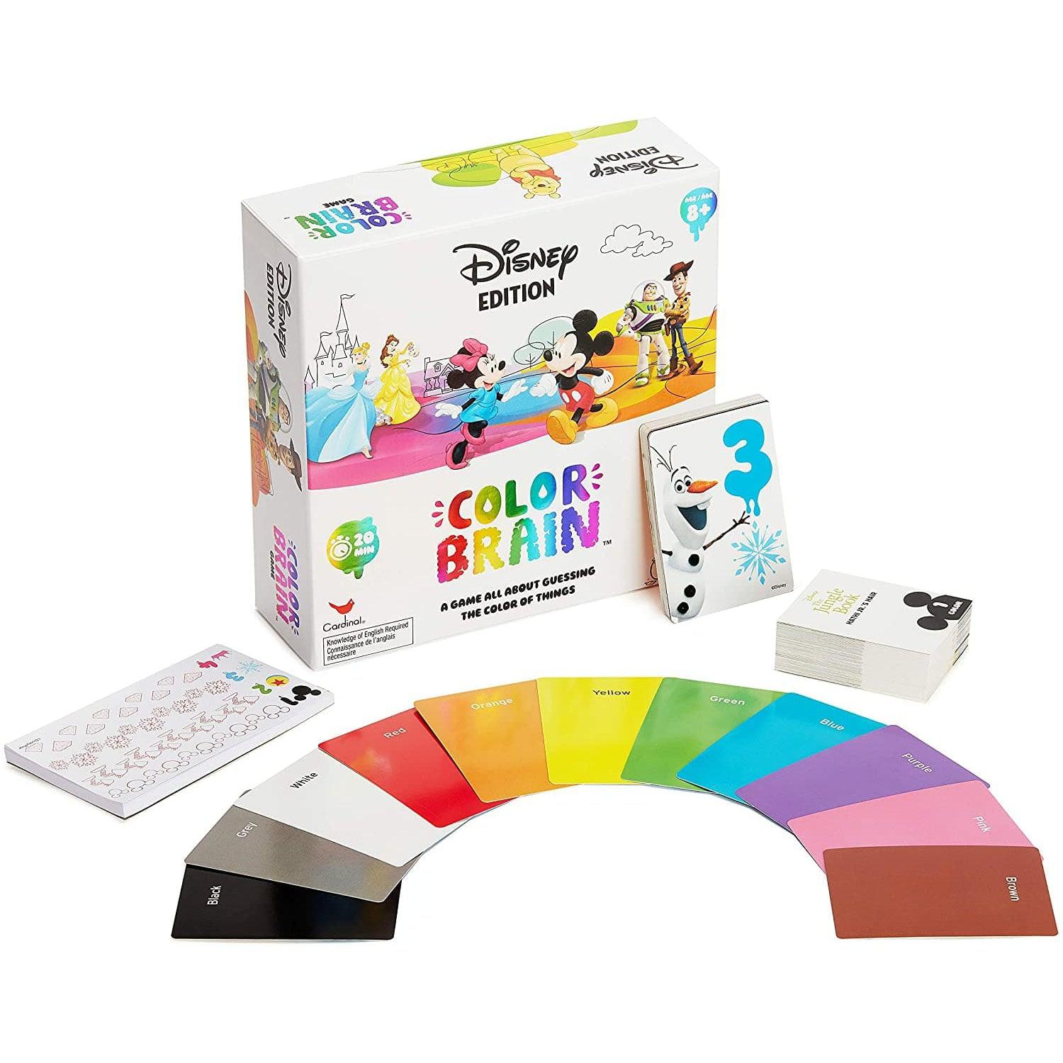 Spin Master-Disney Edition Color Brain Card Game-6051269-Legacy Toys