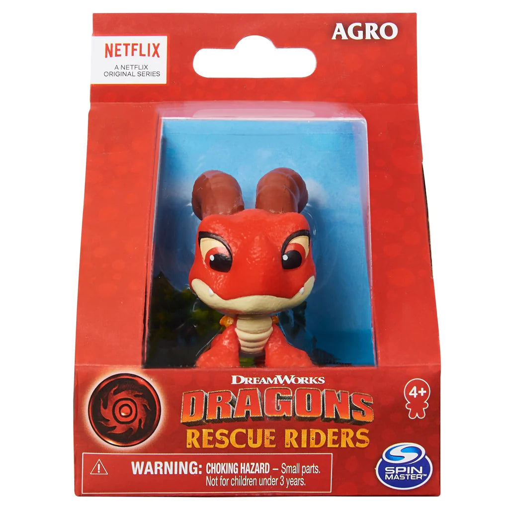 Spin Master-DreamWorks Dragons Collectible Mini Figure Assortment - Aggro-20133812-Legacy Toys