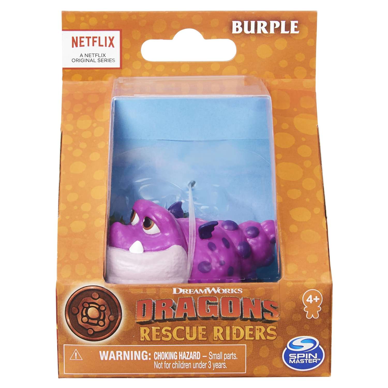 Spin Master-DreamWorks Dragons Collectible Mini Figure Assortment - Burple-20133813-Legacy Toys
