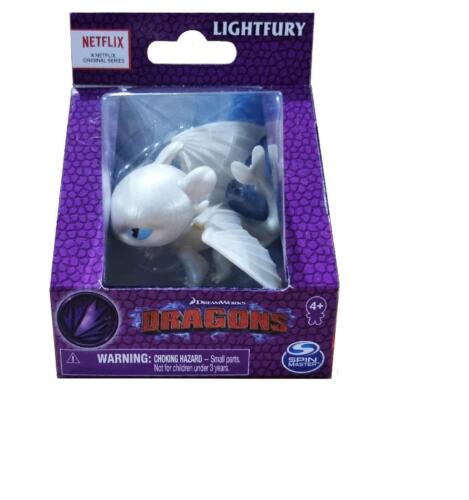 Spin Master-DreamWorks Dragons Collectible Mini Figure Assortment - Lightfury-20133816-Legacy Toys