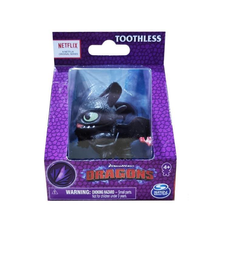 Spin Master-DreamWorks Dragons Collectible Mini Figure Assortment - Toothless-20133821-Legacy Toys