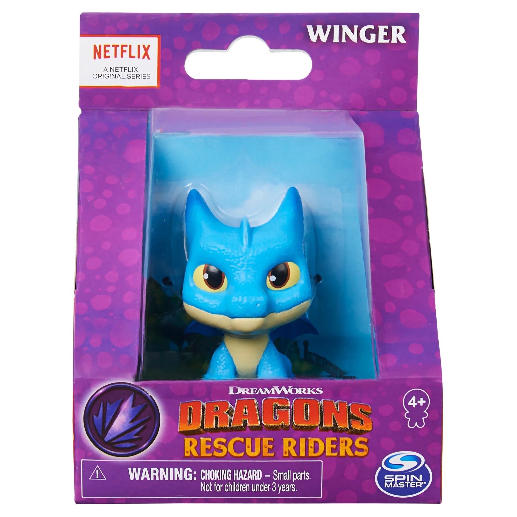 Spin Master-DreamWorks Dragons Collectible Mini Figure Assortment - Winger-20122419-Legacy Toys