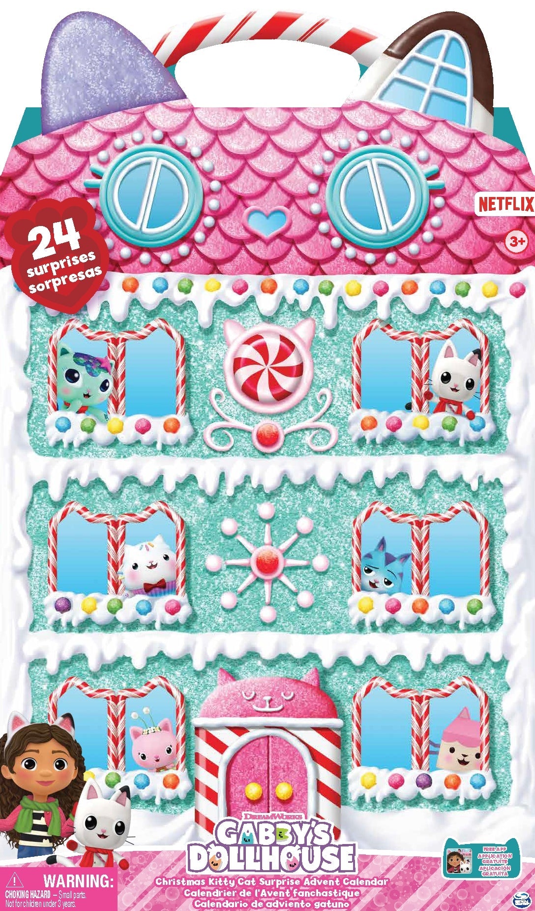 Spin Master-Gabby`s Dollhouse Advent Calendar-6067835-Legacy Toys