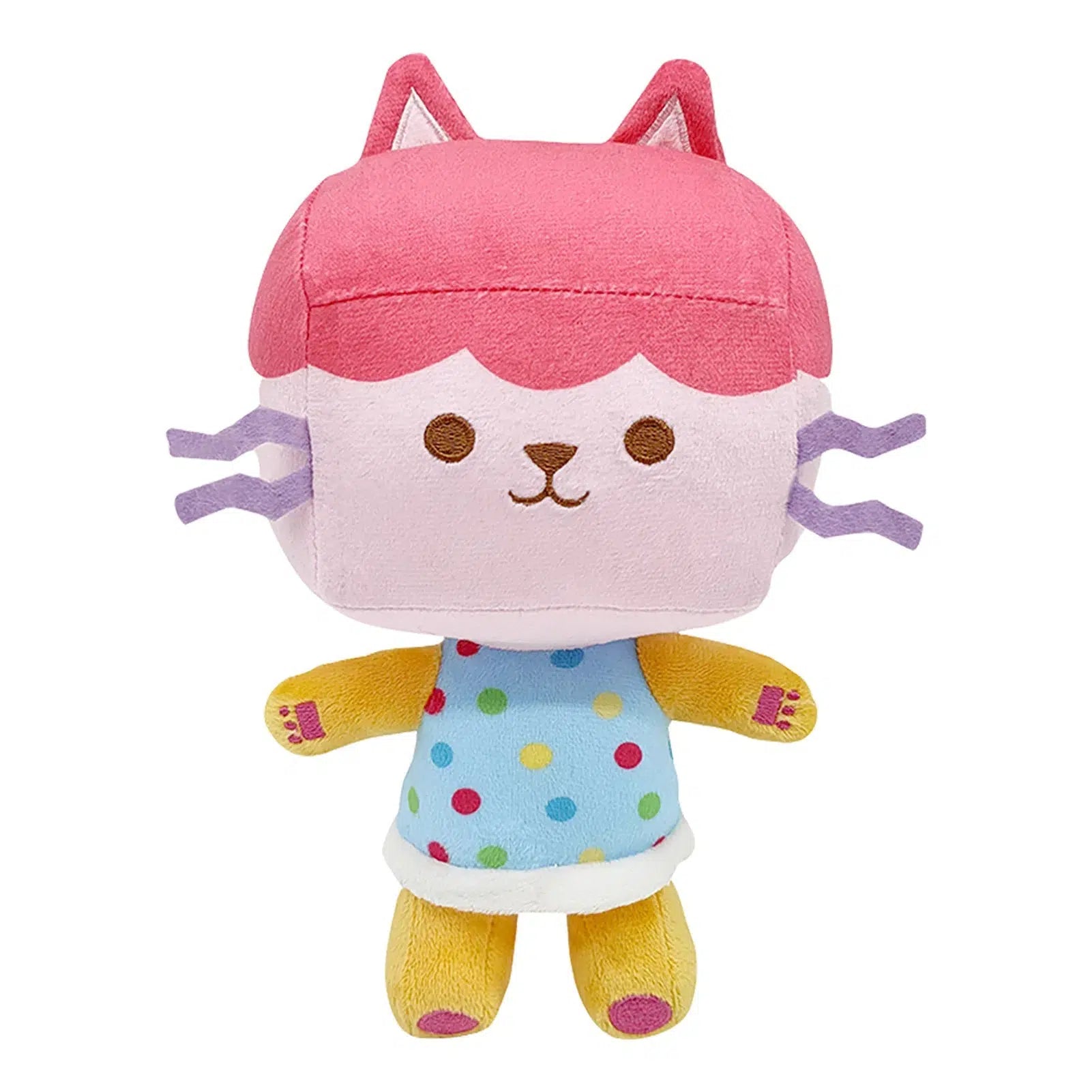 Gabby's Dollhouse, 8-inch MerCat Purr-ific Plush Toy, Kids Toys for Ages 3  and up
