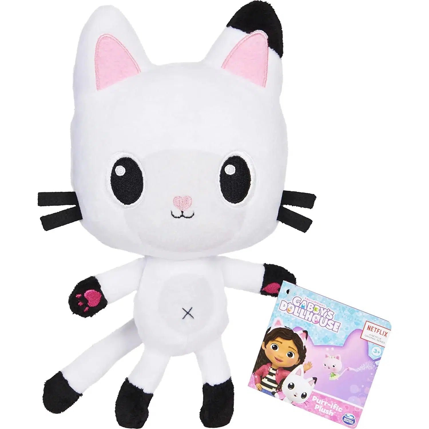 Spin Master-Gabby's Dollhouse Purr-ific Plush-20132892-Pandy Paws-Legacy Toys