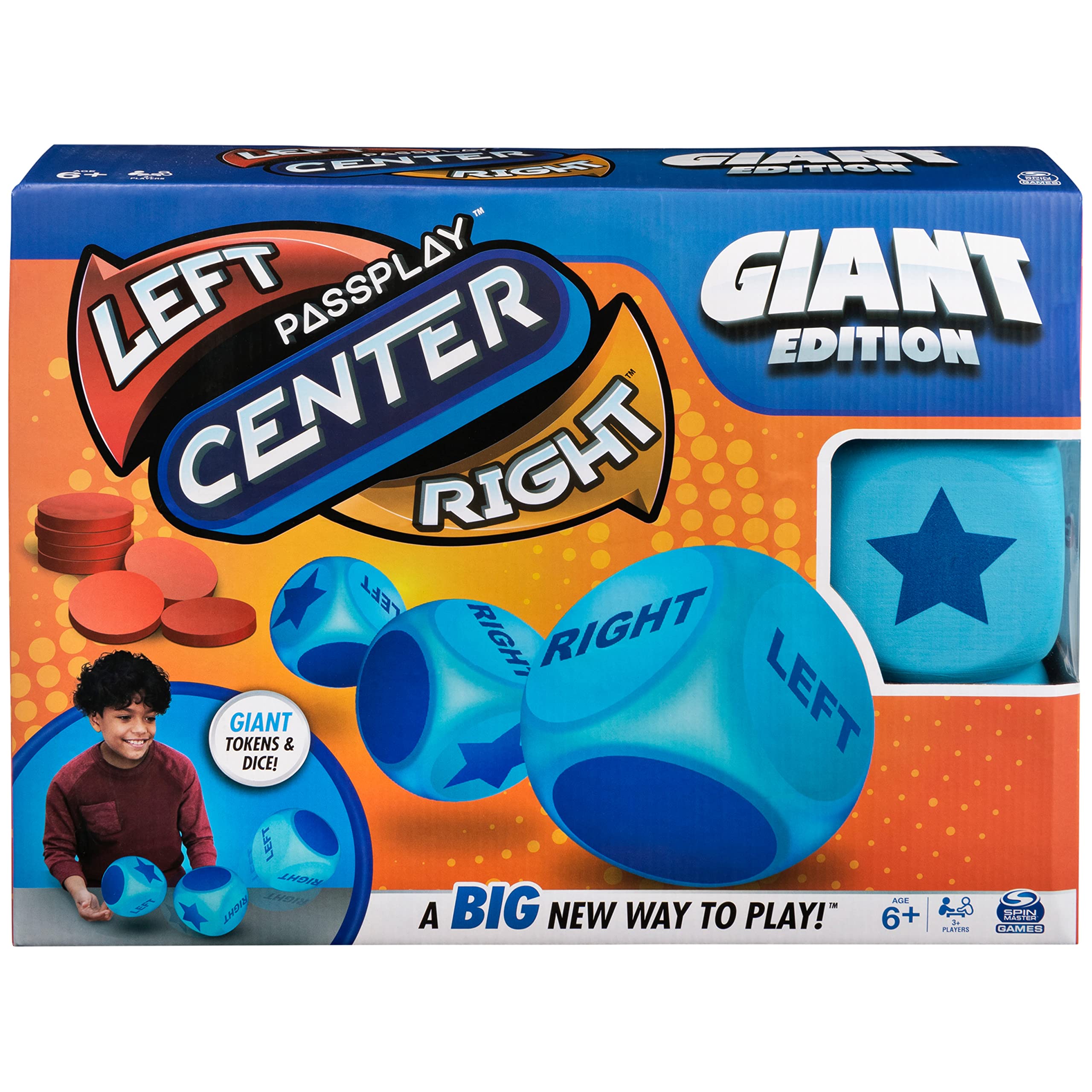 Spin Master-Giant Left Right Center-6062267-Legacy Toys