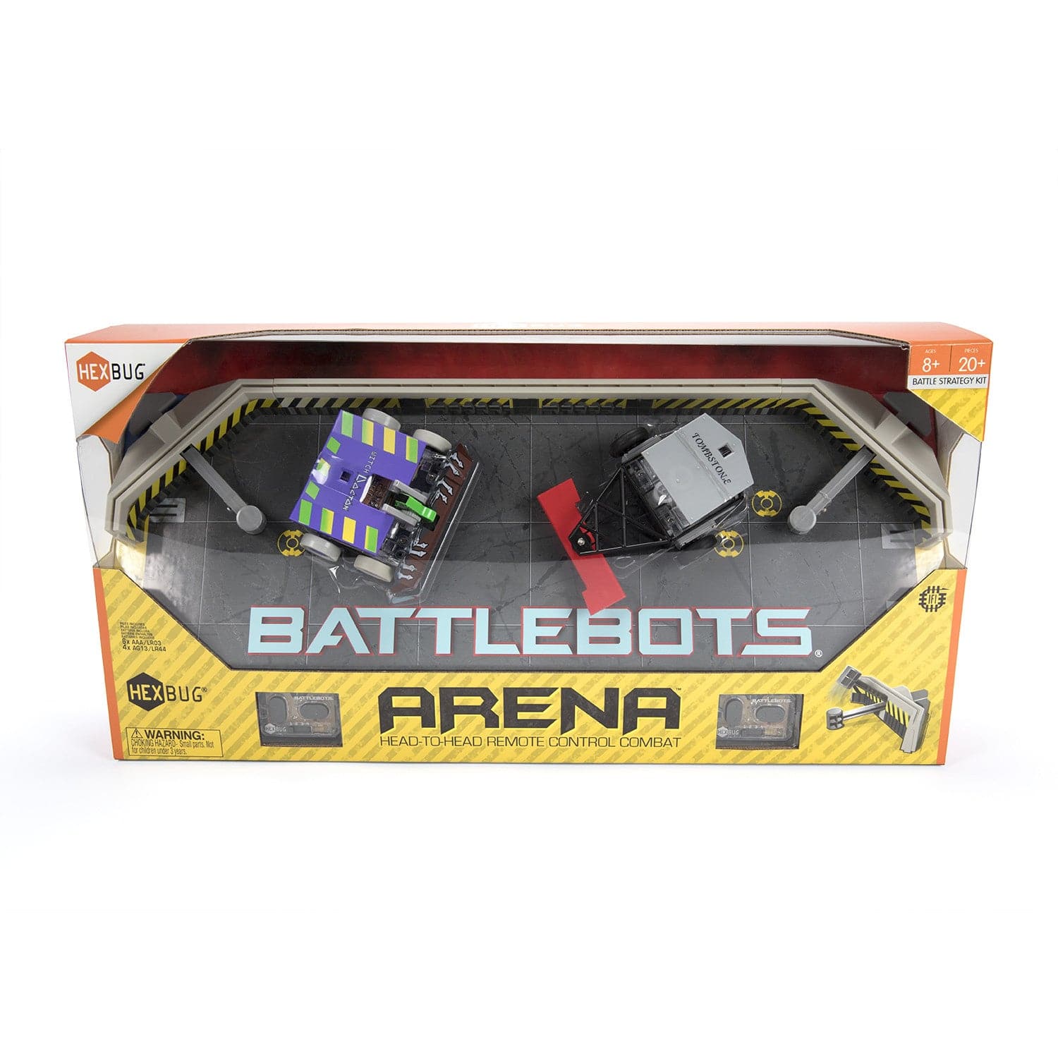 Spin Master-Hexbug Battlebots Arena 3.0 Bronco vs. Witch Doctor II-413-6376-Legacy Toys