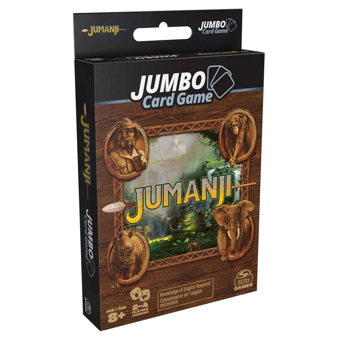 Spin Master-Jumanji Jumbo Card Game-6064162-Legacy Toys