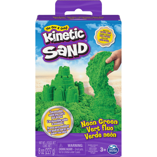 Kinetic Sand: I don't think you get a fourth of what appears on the box. :  r/assholedesign