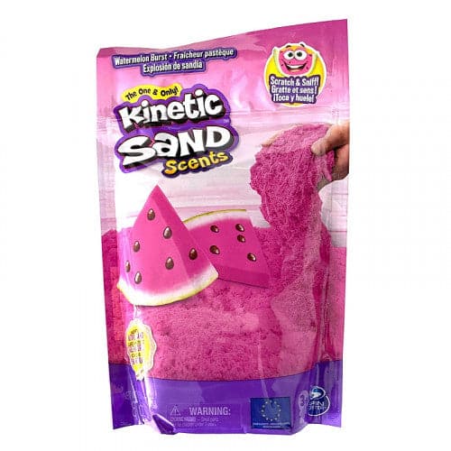 Spin Master-Kinetic Sand 8 oz Scented Sand Assortment-12080-Watermelon Burst-Legacy Toys
