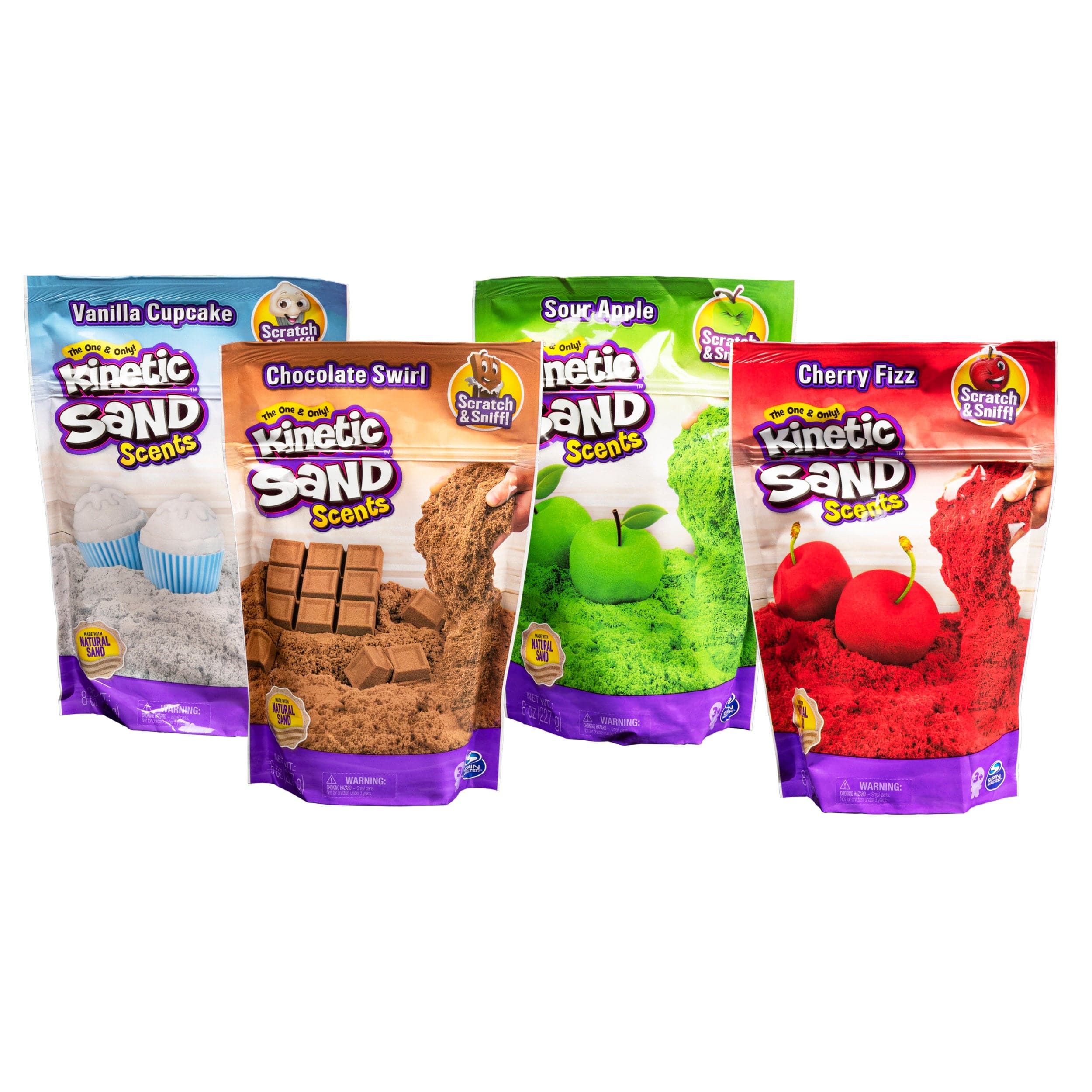 Spin Master-Kinetic Sand 8 oz Scented Sand Assortment--Legacy Toys