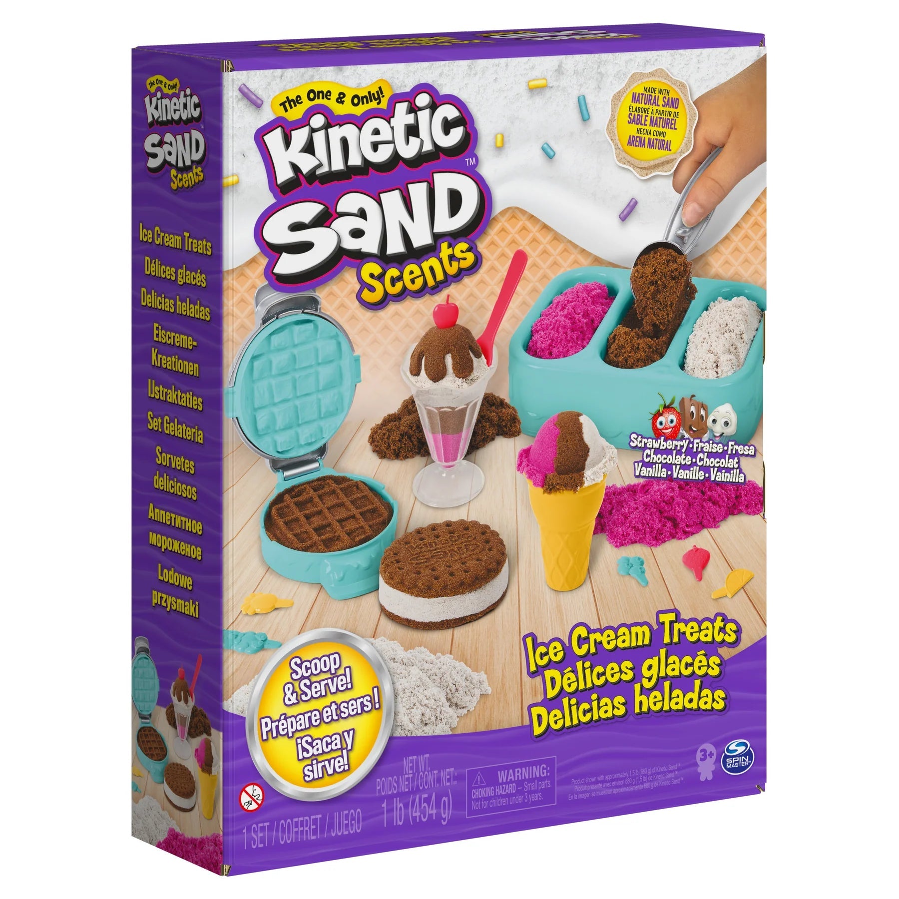 Kinetic Sand Ice Cream Treats Set