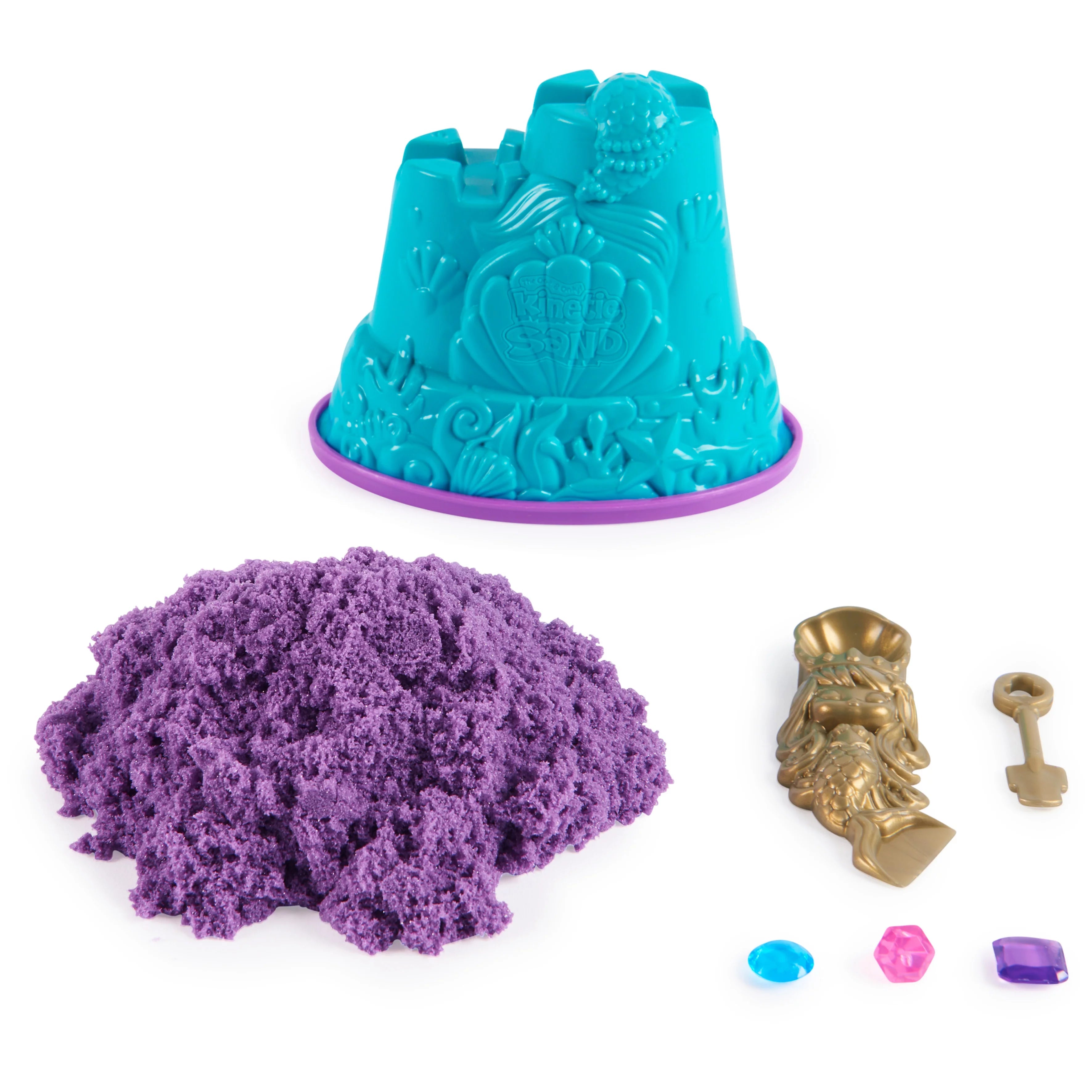 Spin Master-Kinetic Sand Mermaid Treasure-6064334-Legacy Toys