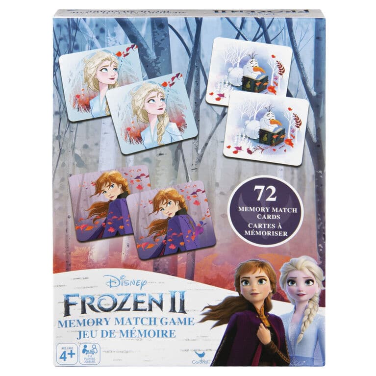 Spin Master-Memory Match Game Assortment-20116172-Frozen II-Legacy Toys