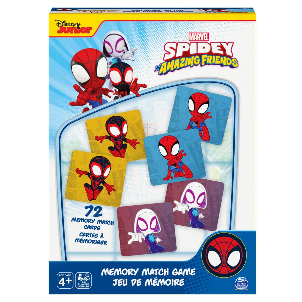Spin Master-Memory Match Game Assortment-20135058-Spidey and his Amazing Friends-Legacy Toys