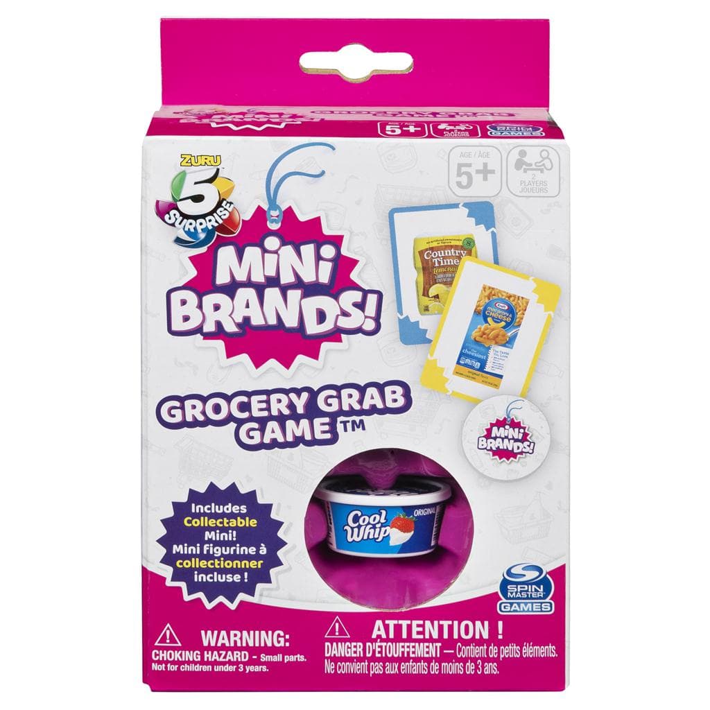 Spin Master-Mini Brands! Grocery Grab Card Game-6063304-Legacy Toys