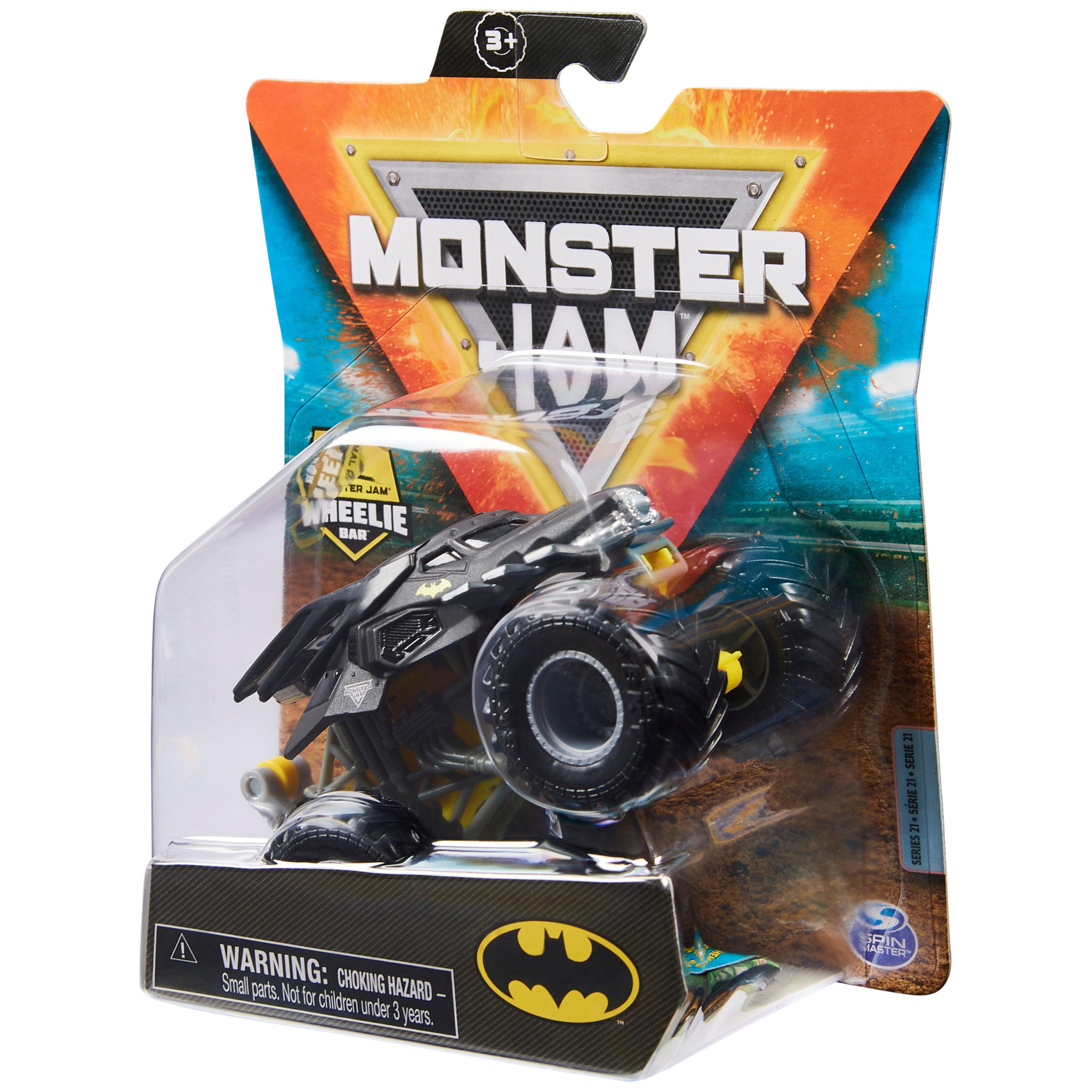 Spin Master-Monster Jam 1:64 Scale Die-Cast Monster Truck-6044941BAT-Batman-Legacy Toys