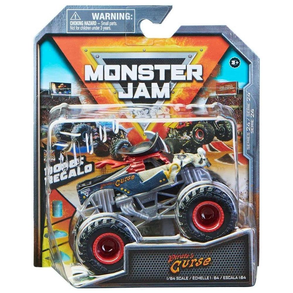 Spin Master-Monster Jam 1:64 Scale Die-Cast Monster Truck-6044941PIR-Pirate's Curse-Legacy Toys