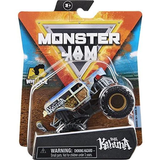 Spin Master-Monster Jam: 1:64 Scale Monster Truck Die-Cast Vehicle with Wheelie Bar-20129579-Big Kahuna-Legacy Toys