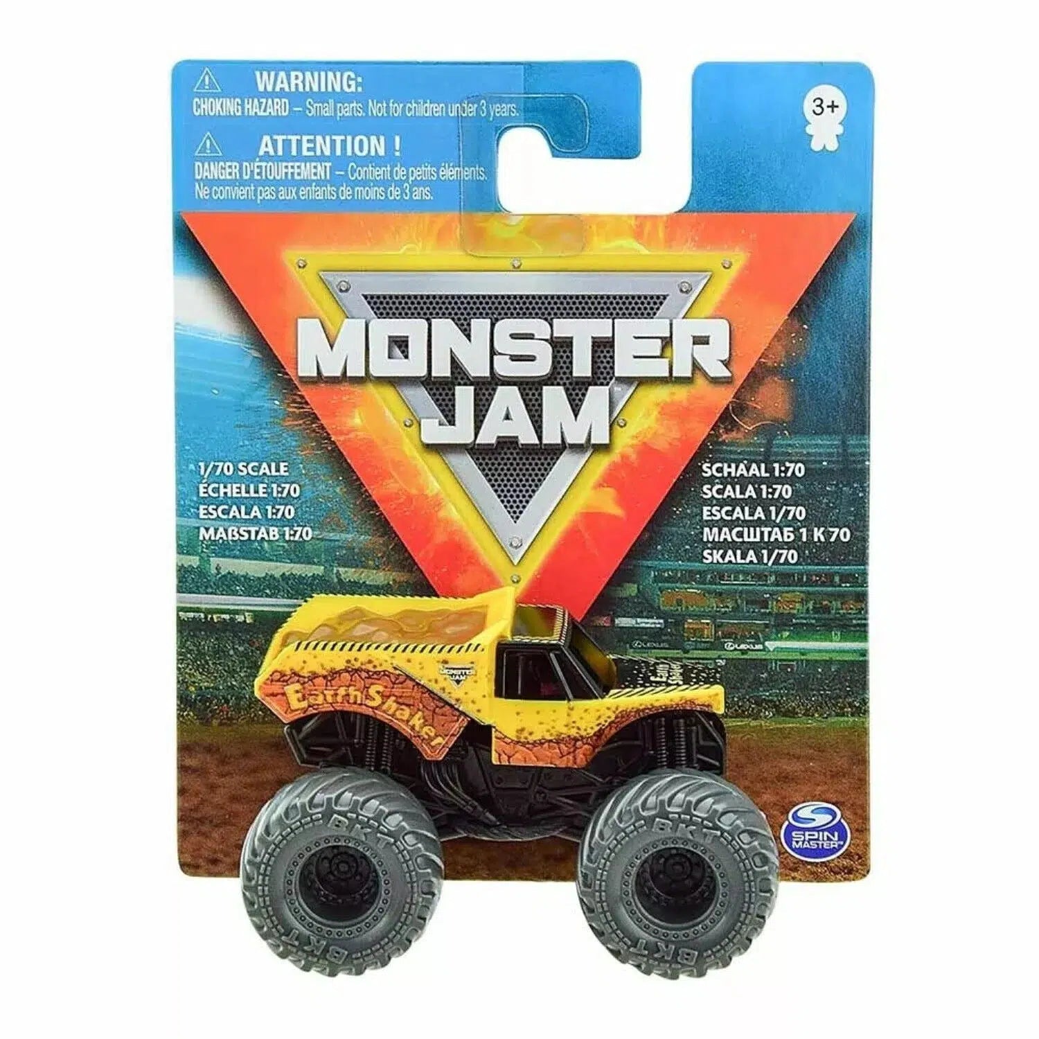 Spin Master-Monster Jam 1:70 Scale Monster Truck-20126427-Earth Shaker-Legacy Toys