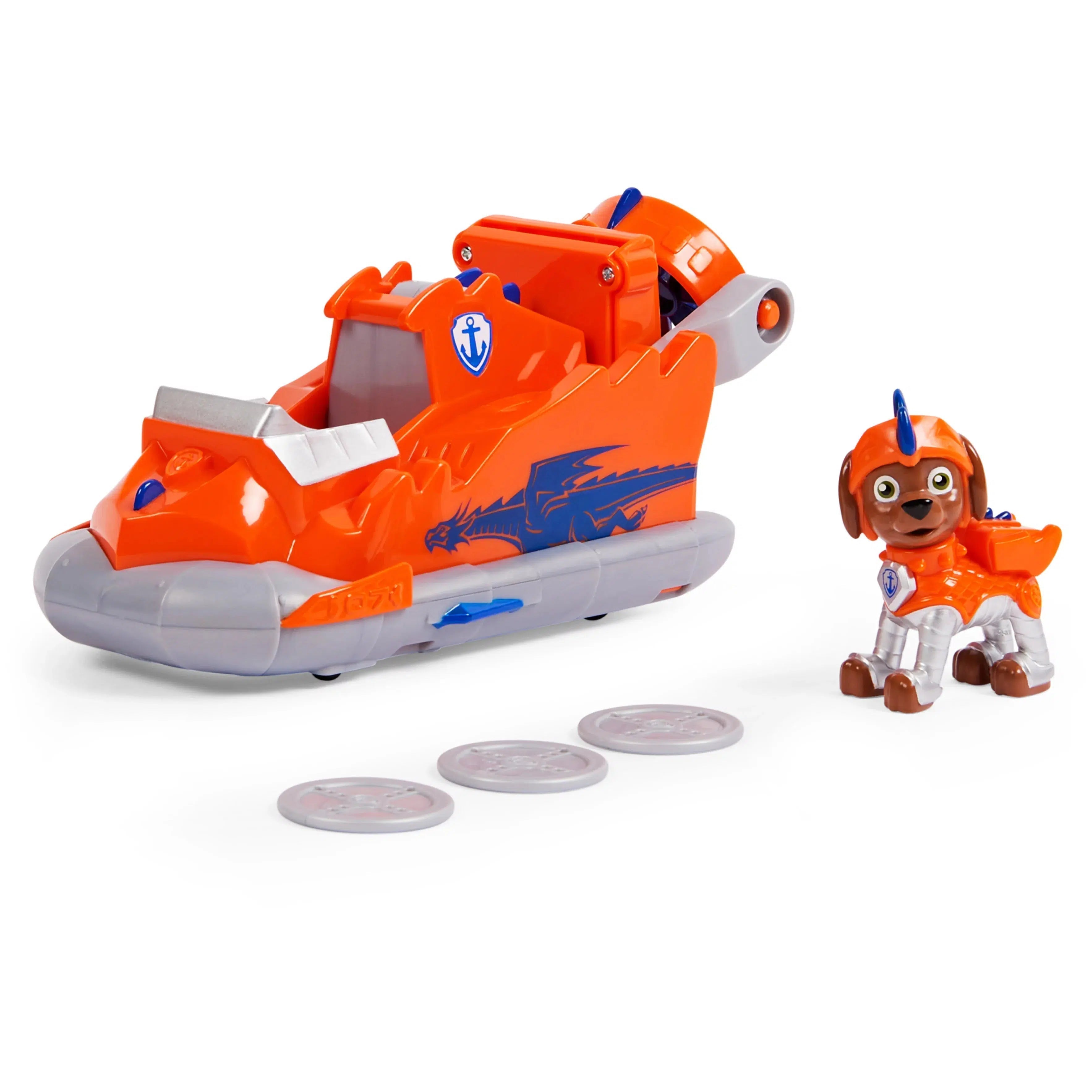 Spin Master-PAW Patrol: Rescue Knights - Zuma Deluxe Vehicle--Legacy Toys