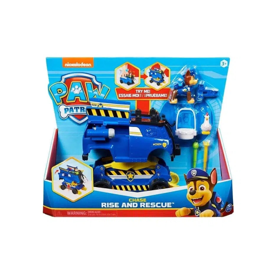 Spin Master-PAW Patrol: Rise and Rescue Vehicle Assortment-20133577-Chase-Legacy Toys