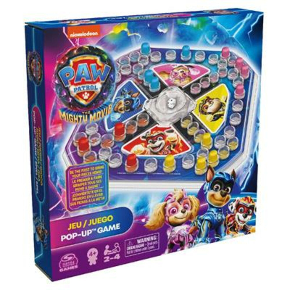 Spin Master-PAW Patrol: The Mighty Movie Pop-Up Game-20144136-Legacy Toys