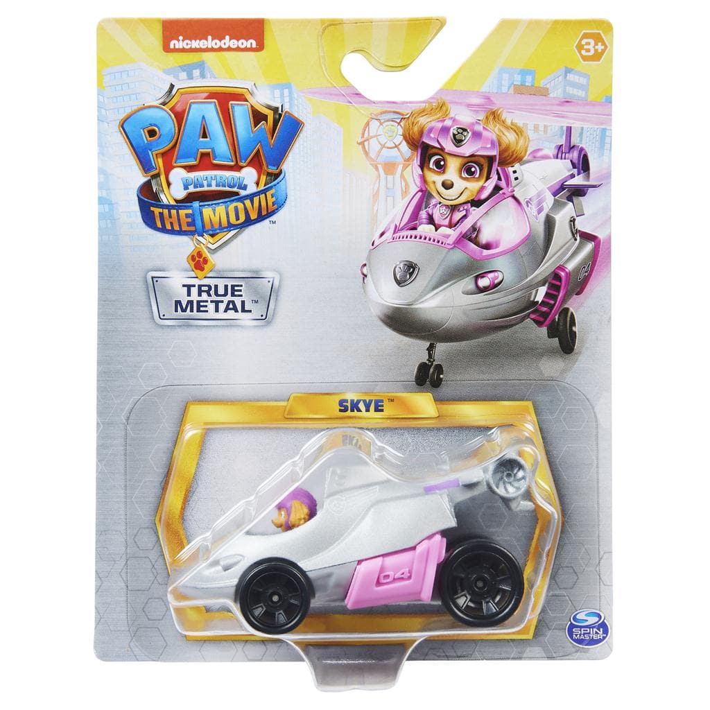 Spin Master-PAW Patrol: The Movie True Metal Die-Cast Vehicle Assortment-20131196-Skye-Legacy Toys