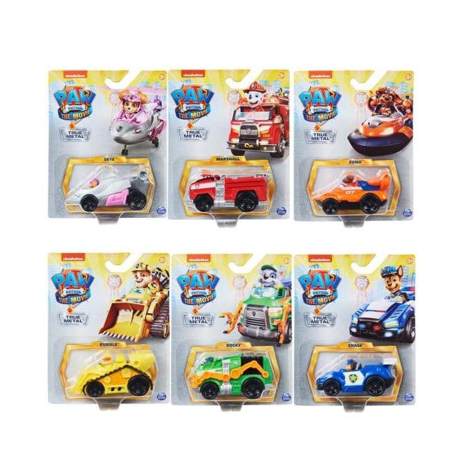 Spin Master-PAW Patrol: The Movie True Metal Die-Cast Vehicle Assortment--Legacy Toys